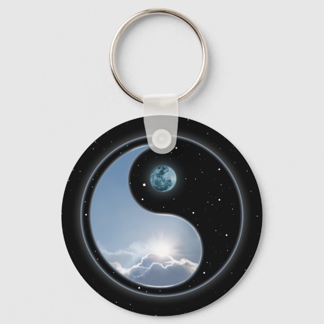 Llavero Sun-Moon Yin-Yang (Anverso)