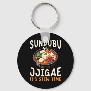Llavero Sundubu Jjigae Comida Asiática Comida Coreana