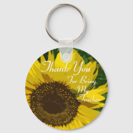 Llavero Sunflower Gracias Profesor