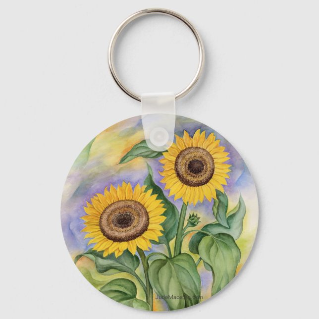 LLAVERO SUNFLOWER KEYCHAIN (Anverso)