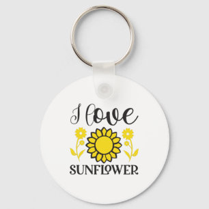 Llavero Sunflower Lover   Amo El Girasol