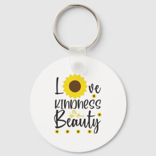 Llavero Sunflower Lover Love Kindness Beauty