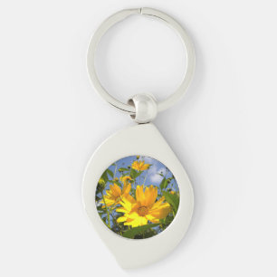 Llavero Sunflowers N Canvas envueltas con cielo