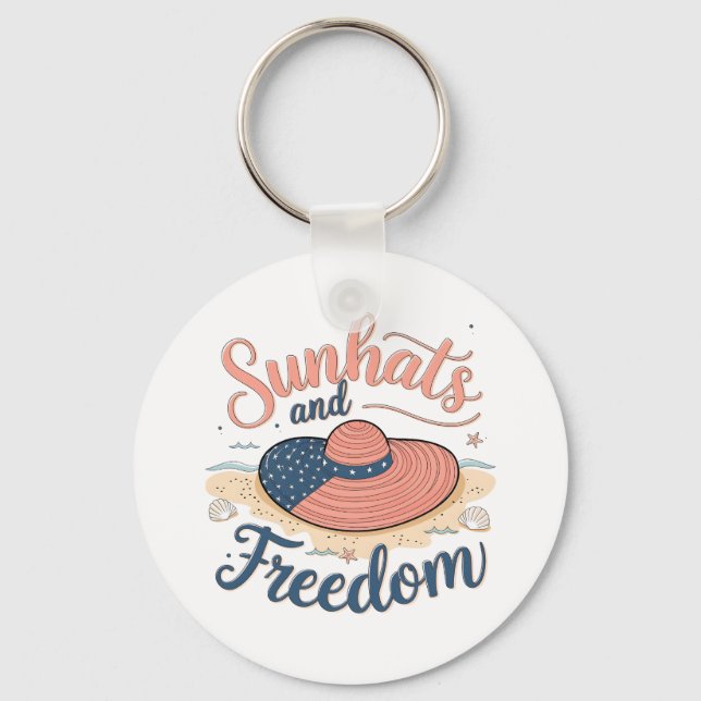 Llavero Sunhats y Freedom Patriotic (Anverso)