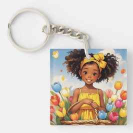 LLAVERO " SUNLIT BLOOM "