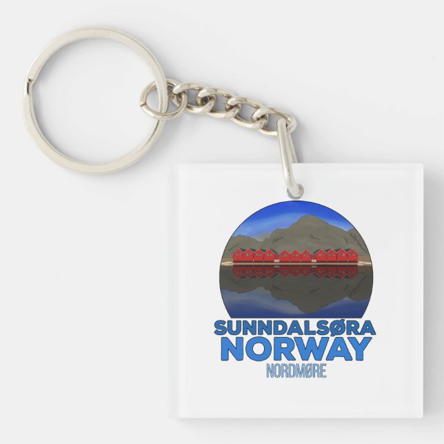 Llavero Sunndalsøra Nordmøre Noruega (Frente)