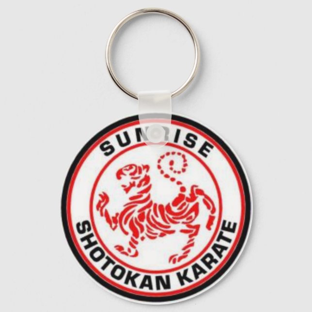 Llavero Sunrise Shotokan Karate Keyings (Anverso)