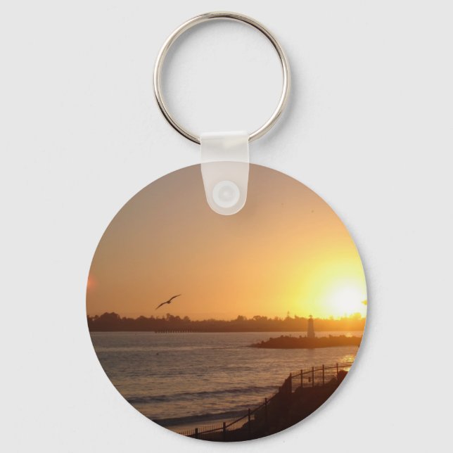 Llavero Sunset by the lighthouse (Anverso)