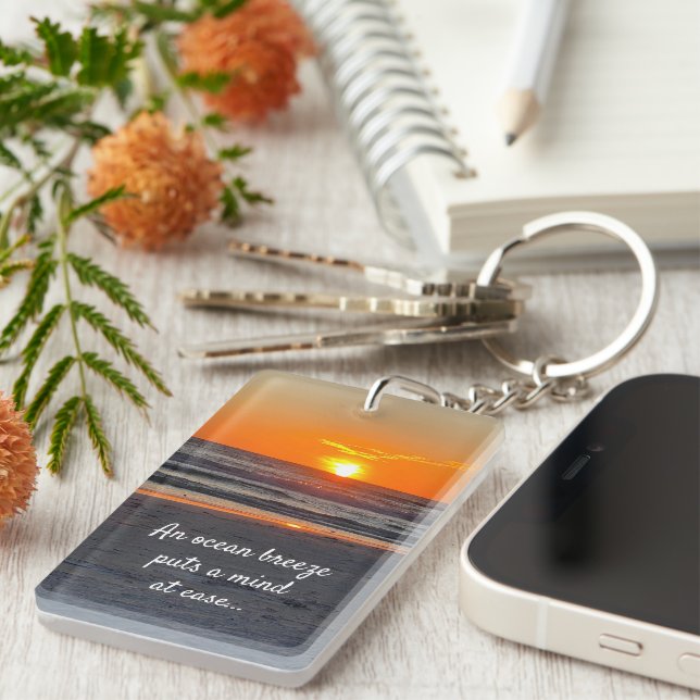 Llavero Sunset Photo Beach House Vacation Resort Rental (Frente Derecha)