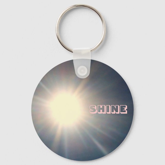 Llavero SUNSHINE, "BRILLA "cadena de claves" (Anverso)