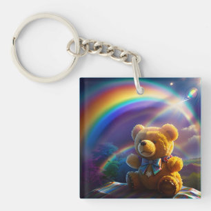 Llavero Sunshine Rainbow Teddy Bear Wonderland