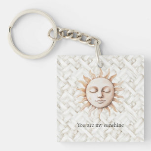 Llavero Sunshine Sun White Basket Weev