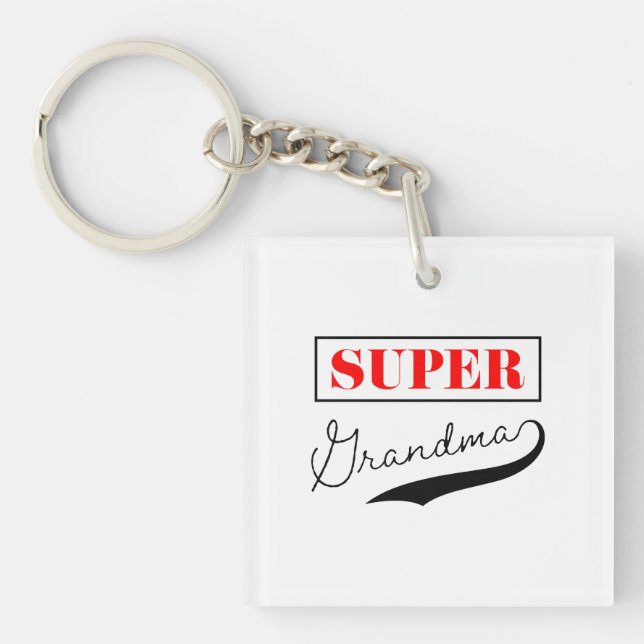 Llavero Super Abuela (Frente)