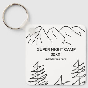Llavero Super camp verano invierno agregar nombre año viaj