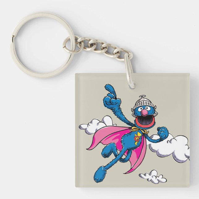 Llavero Super Grover de Vintage (Frente)
