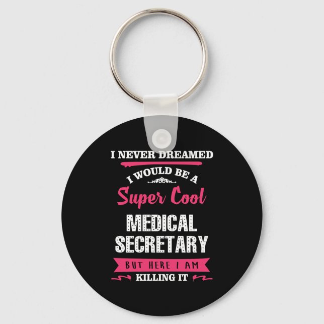 Llavero Super Guay Medical Secretary (Anverso)