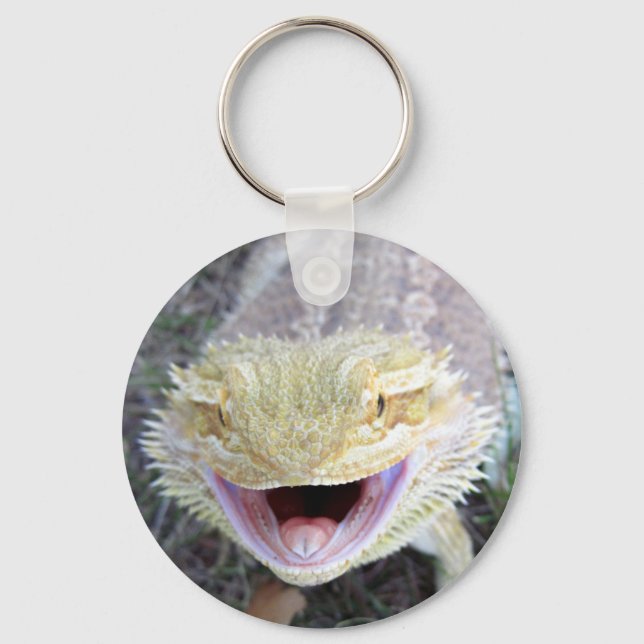 Llavero Super Happy Bearded Dragon (Anverso)