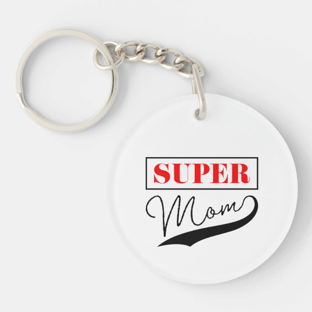 Llavero Super Mamá (Frente)