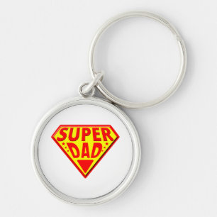 Llavero Super Papá - Feliz Día del Padre