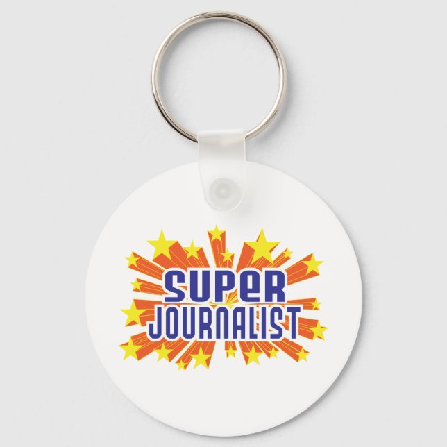 Llavero Super periodista (Anverso)