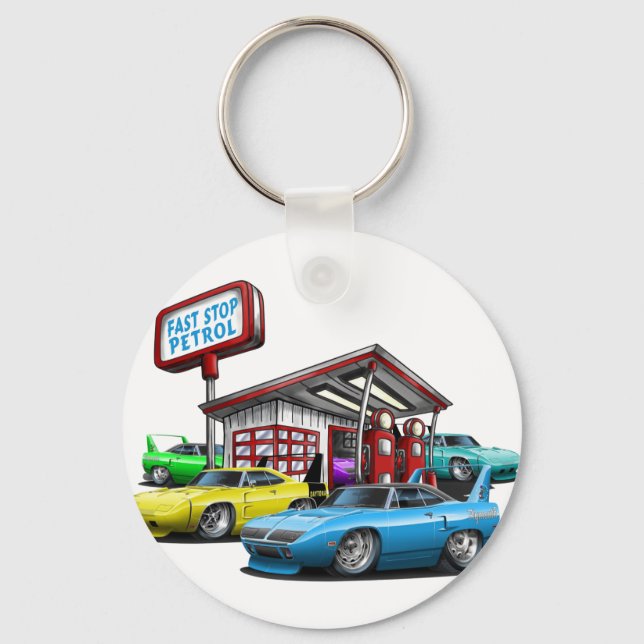 Llavero Superbird Gas Station 1970 (Anverso)