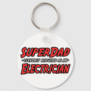 Llavero SuperDad...Electricista