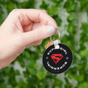 Llavero Supergirl Age of Heroes Circle S-Shield