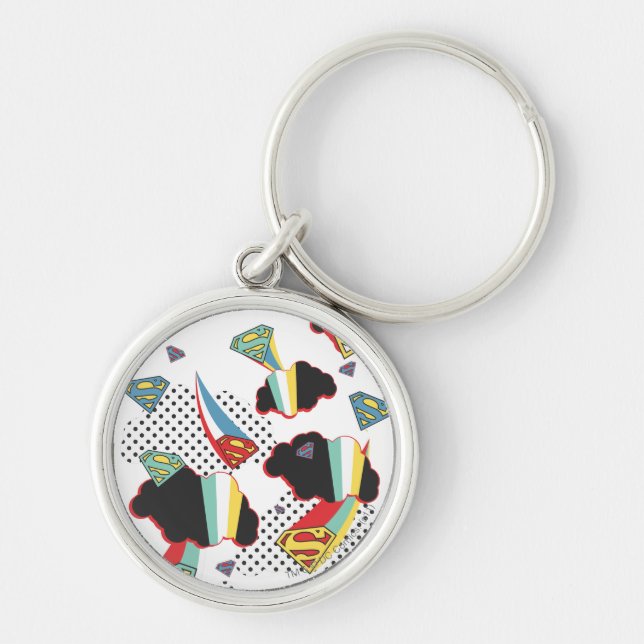 Llavero Supergirl Crazy Sky (Frente)