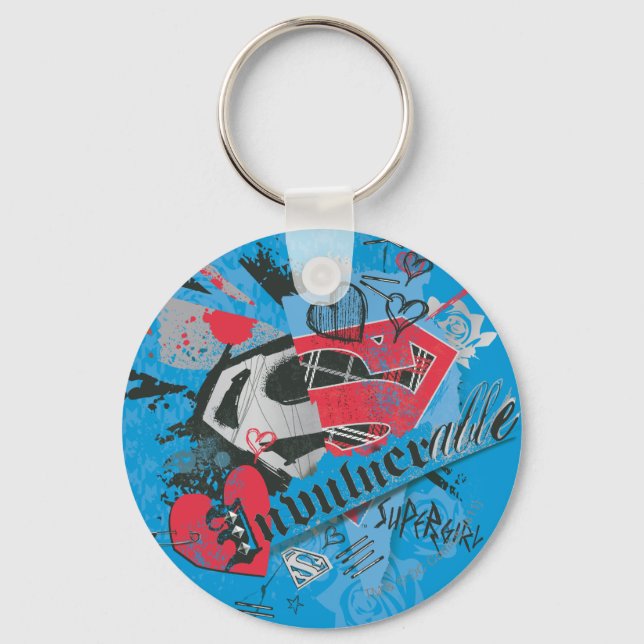 Llavero Supergirl Invulnerable (Anverso)