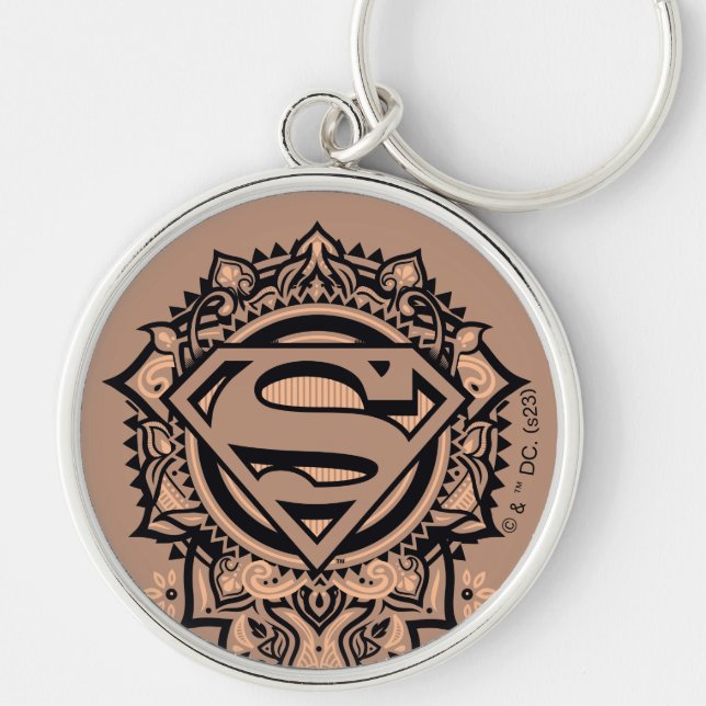 Llavero Supergirl Mandala Graphic (Frente)