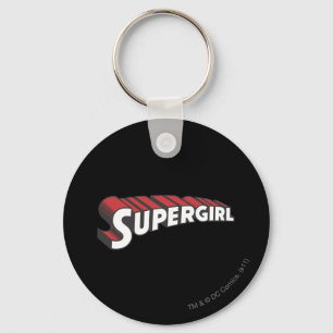 Llavero Supergirl Red and White Logo