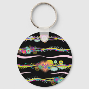 Llavero Supergirl Retro Rainbow