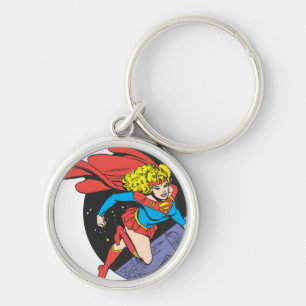 Llavero Supergirl salta en espacio