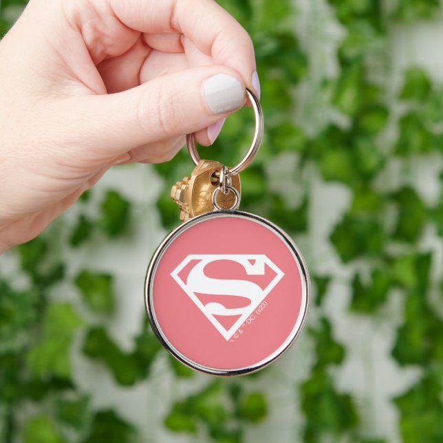 Llavero Supergirl Solid S-Shield (Mano)