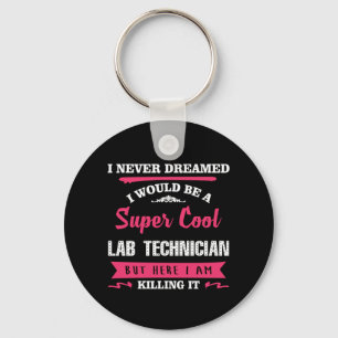 Llavero SuperGuay Lab Technician
