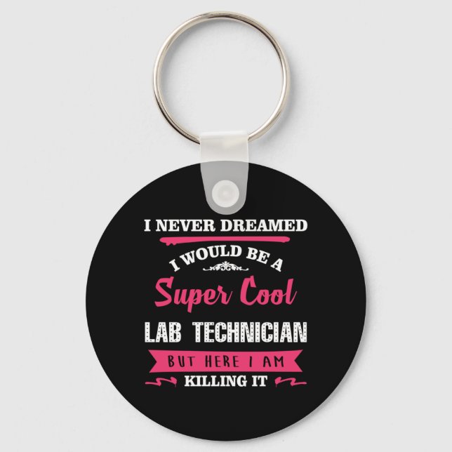 Llavero SuperGuay Lab Technician (Anverso)