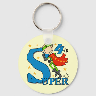 Llavero Superhéroe Boy 4 camisetas y regalos de cumpleaños
