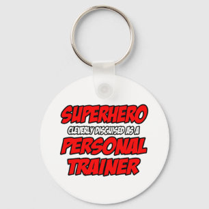 Llavero Superhéroe... entrenador personal