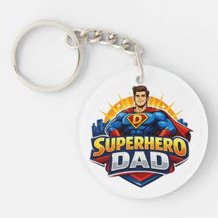 Llavero Superhéroe Papá