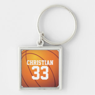 llavero superior personalizado del baloncesto