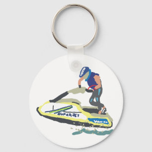 Llavero SuperJet de Jet Ski de pie
