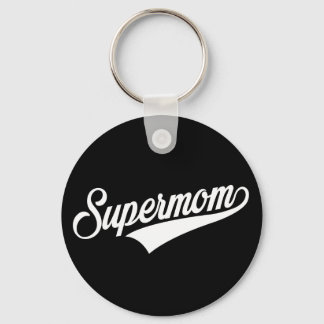 Llavero Supermama (negro) -