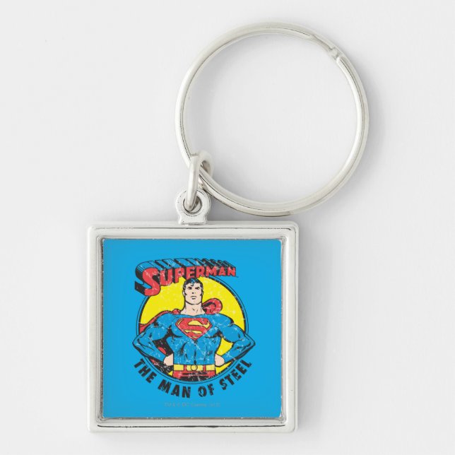 Llavero Superman El hombre del acero (Frente)