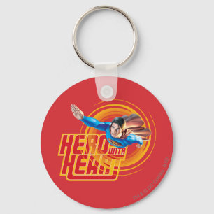 Llavero Superman Hero with Heart