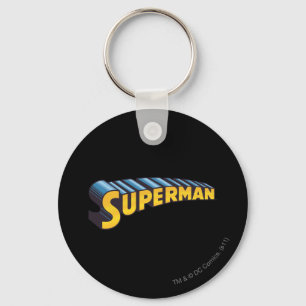 Llavero Superman   Logotipo de nombre clásico