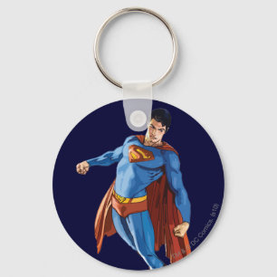 Llavero Superman mirando hacia abajo