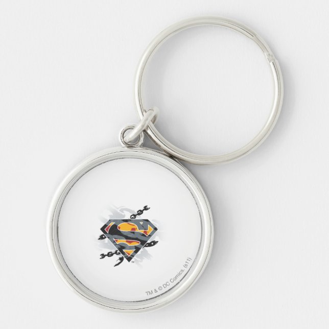 Llavero Superman Stylized | Logotipo de las cadenas (Frente)
