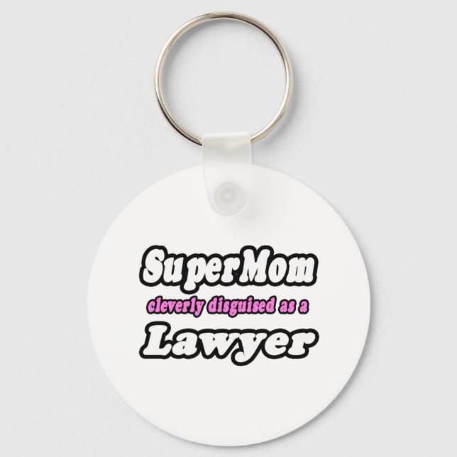 Llavero SuperMom... Abogado (Anverso)