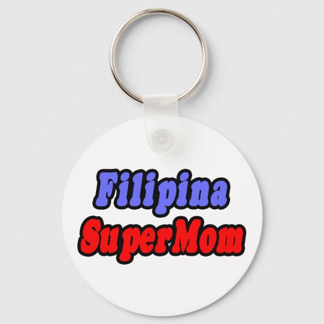 Llavero SuperMom de Filipina (Anverso)