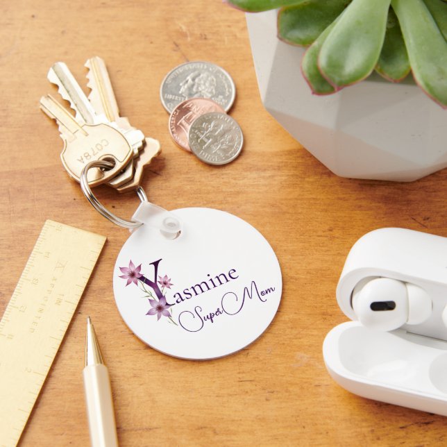 Llavero SuperMom personalizado (Escritorio )